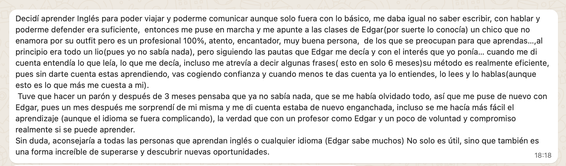 Testimonio Encar 2